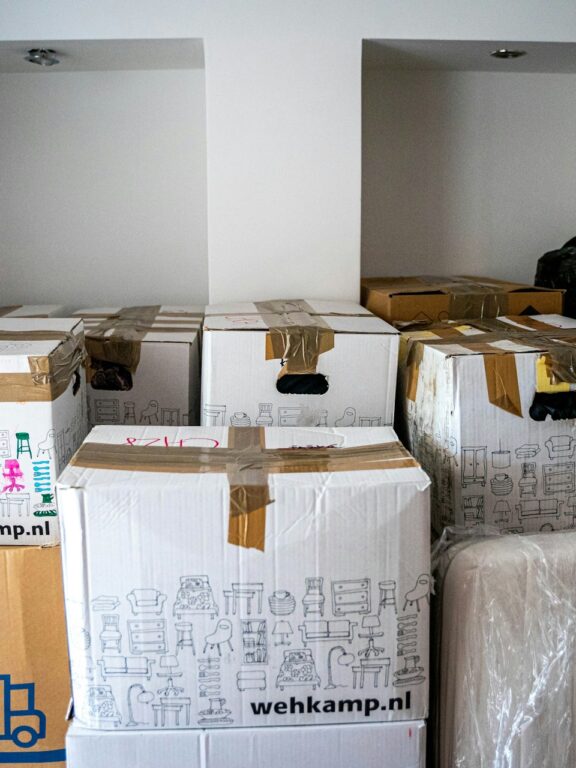 Stocker ses affaires pendant des travaux en dehors de chez soi